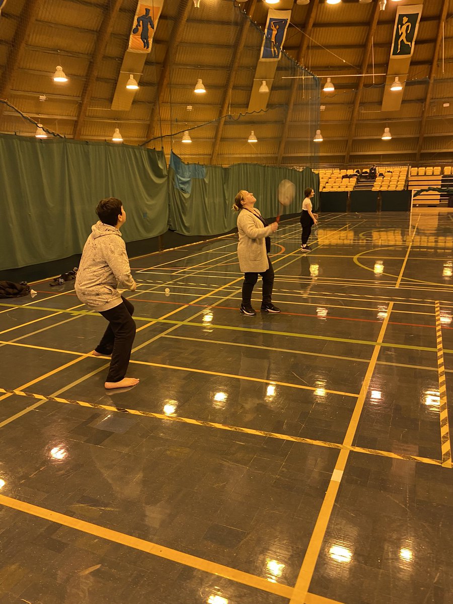 ISPPerthAcademy's tweet photo. Outdoor learning…..went indoors. Fab time playing badminton. A wet and wild walk to get there! https://t.co/O6BUFlbywi