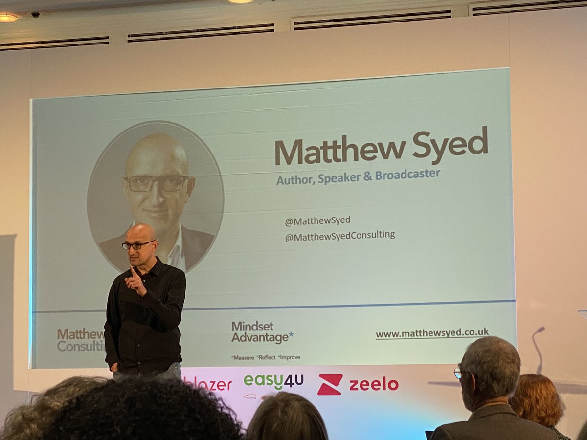 MarinaGL12's tweet photo. @matthewsyed talking about the need for leaders to embrace diversity of backgrounds and tact knowledge #futurefemale #fearlessandbold @GSAUK https://t.co/Nd4z3CkkTO