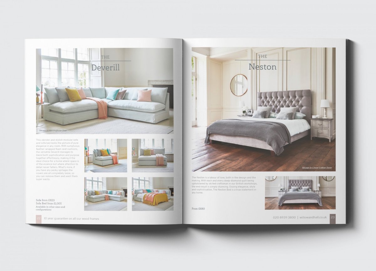 Is it furniture, lifestyle or gifts? Many homeware catalogues actually contain all three. And so the secret with homeware is to create a coherent catalogue design that communicates the brand personality. ow.ly/aOS150LJq1N #Homeware #Gift