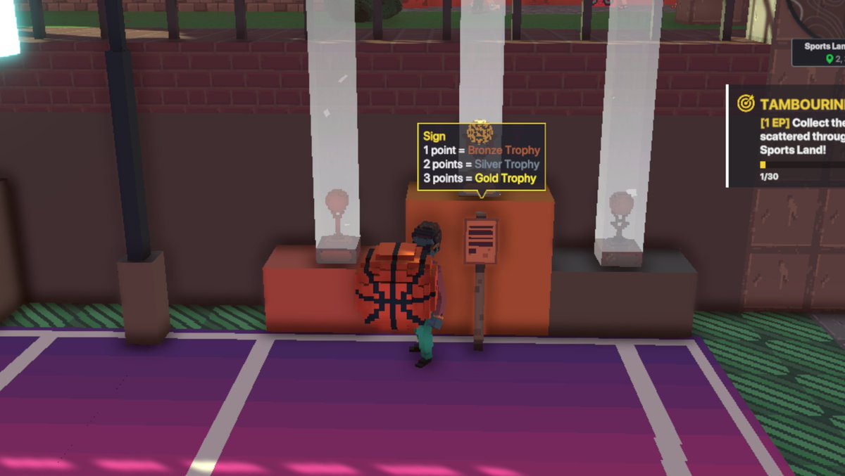 NFTLabGroup's tweet photo. @TheSandboxGame @hermitcrabgame Bringing my A game in Sports Land Stadium @hermitcrabgame ⚽ https://t.co/w8FW6eaL9k