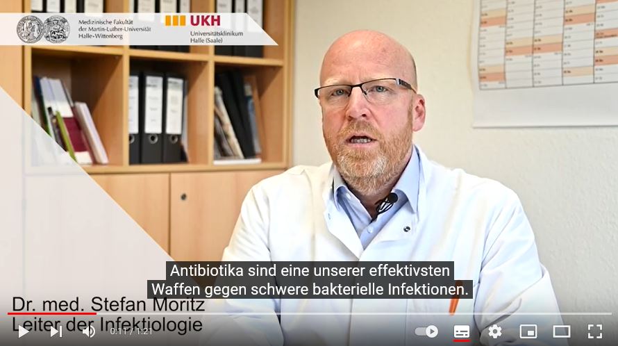 Universitätsmedizin Halle (@unimedizinhalle) on Twitter photo 💊 #AntibiotikaWocheUMH
☝️ Heute: #Antibiotikaresistenzen - wenn #Antibiotika nicht mehr helfen
👨⚕️ Dr. med. <a href="/StefaMoritz/">Stefan Moritz</a> von der #UniMedizinHalle beantwortet im #Youtube-#Video wichtige Fragen.
youtube.com/watch?v=KvrTHb…
#WorldAntimicrobialAwarenessWeek
#antimicrobial
#Awareness 💊 #AntibiotikaWocheUMH
☝️ Heute: #Antibiotikaresistenzen - wenn #Antibiotika nicht mehr helfen
👨⚕️ Dr. med. <a href="/StefaMoritz/">Stefan Moritz</a> von der #UniMedizinHalle beantwortet im #Youtube-#Video wichtige Fragen.
youtube.com/watch?v=KvrTHb…
#WorldAntimicrobialAwarenessWeek
#antimicrobial
#Awareness
