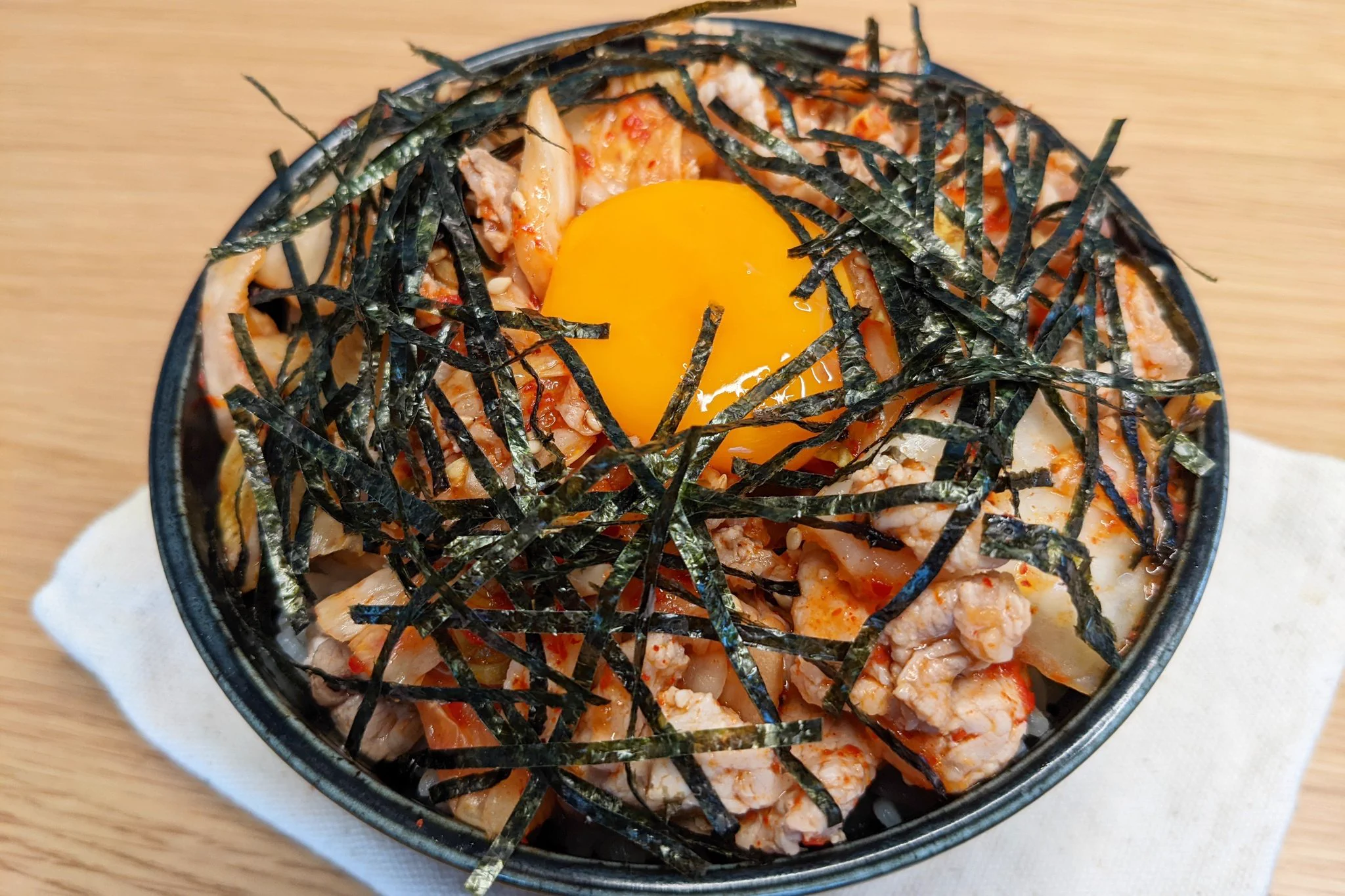 今夜はこれに決めた！旨辛「ビビンバ風冷しゃぶ丼」。
