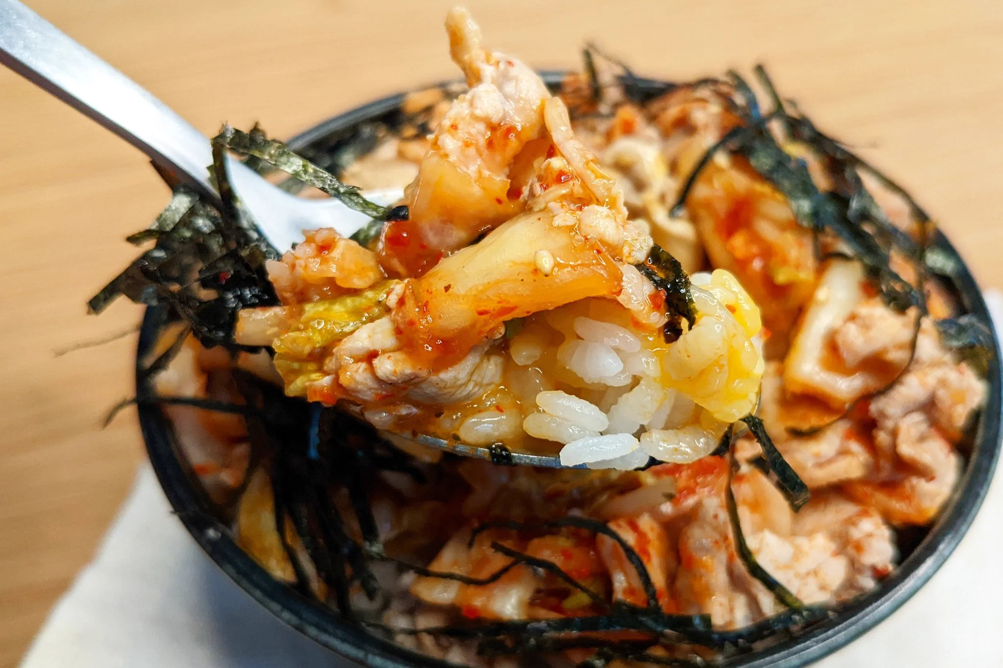 今夜はこれに決めた！旨辛「ビビンバ風冷しゃぶ丼」。
