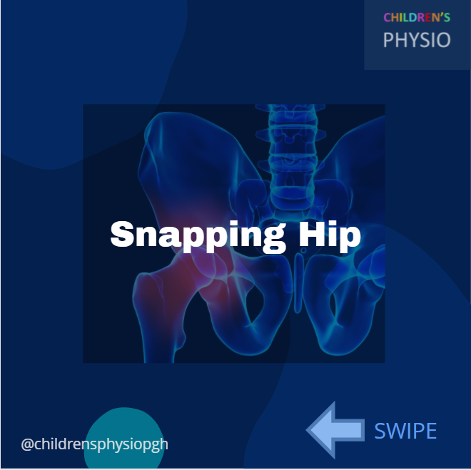 ChildphysioPGH's tweet photo. Snapping Hip Syndrome is a condition very common in young athletes who develop tight hips during growth spurts. 

Below is some information about the different types of Snapping hip and how you can manage them. 

#snappinghip #Physiotherapy #Children #hip #athlete #Stretch #rehab https://t.co/pjDhvdm26C