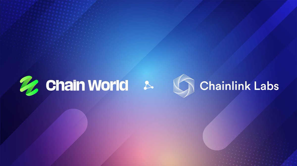 ChainWorld_'s tweet image. ChainWorldPartners #003— ChainWorld  is partnering with Chainlink Labs to invent “Web 3.0+ GameFi + SocailFi” #ChainWorld #SocialFi #Chainlink