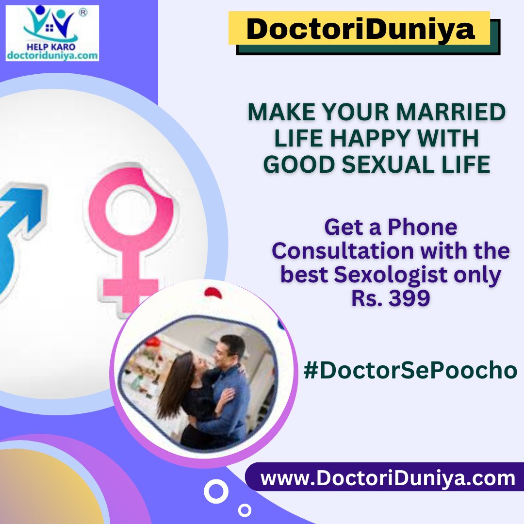DoctoriDuniya's tweet photo. Get a Phone Consultation with the best Sexologist On DoctoriDuniya.
 https://t.co/L5cqQXKBuL...
#doctorsepoocho #doctoriduniya #OnlineDoctorConsultation #onlineconsult #sexologist #sexology  #sex #sexcoach #sexualhealth #erectiledysfunctionawareness #sexeducator #sexualproblems https://t.co/tOrjYDD6yr