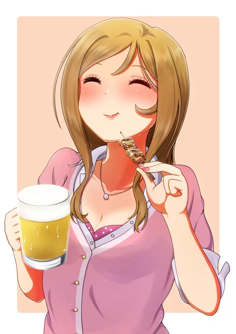 ハッピーバースデー莉緒!莉緒の誕生日で酒が旨い。 