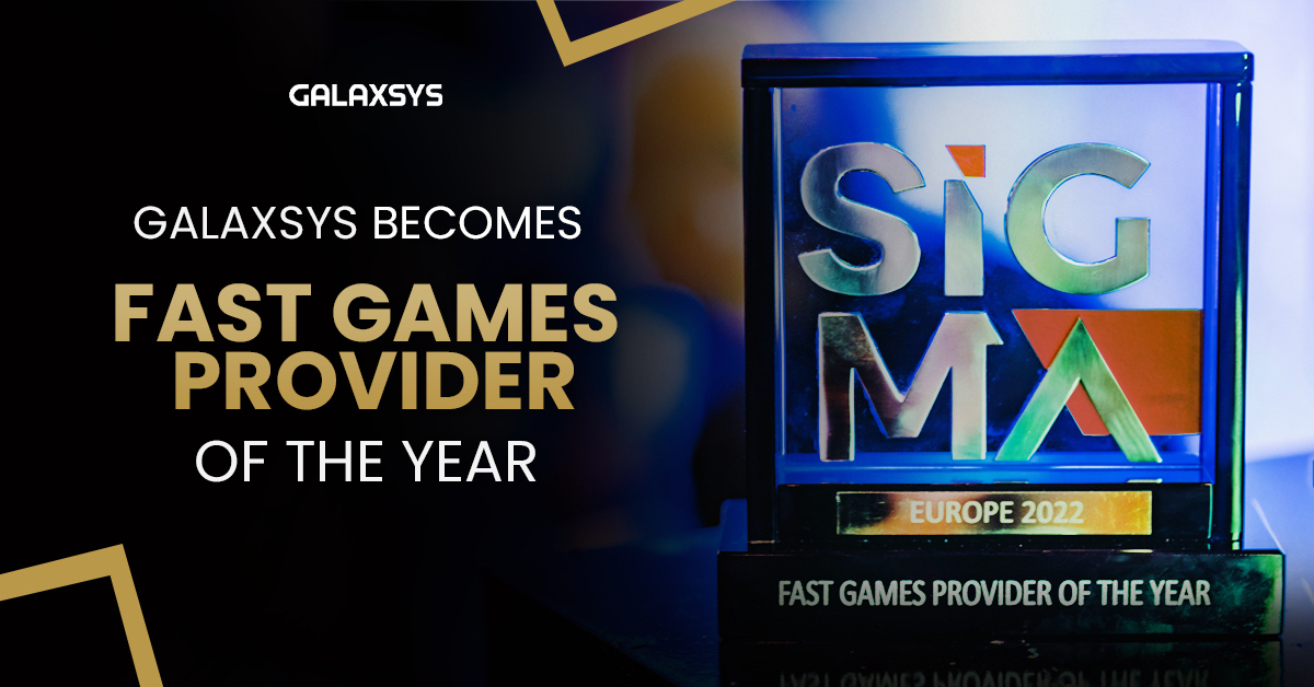 #Galaxsys becomes the fast games provider of the year at @iGamingSummit Europe

The newly founded creative gaming studio, Galaxsys, has won its first award during SiGMA Europe in .

