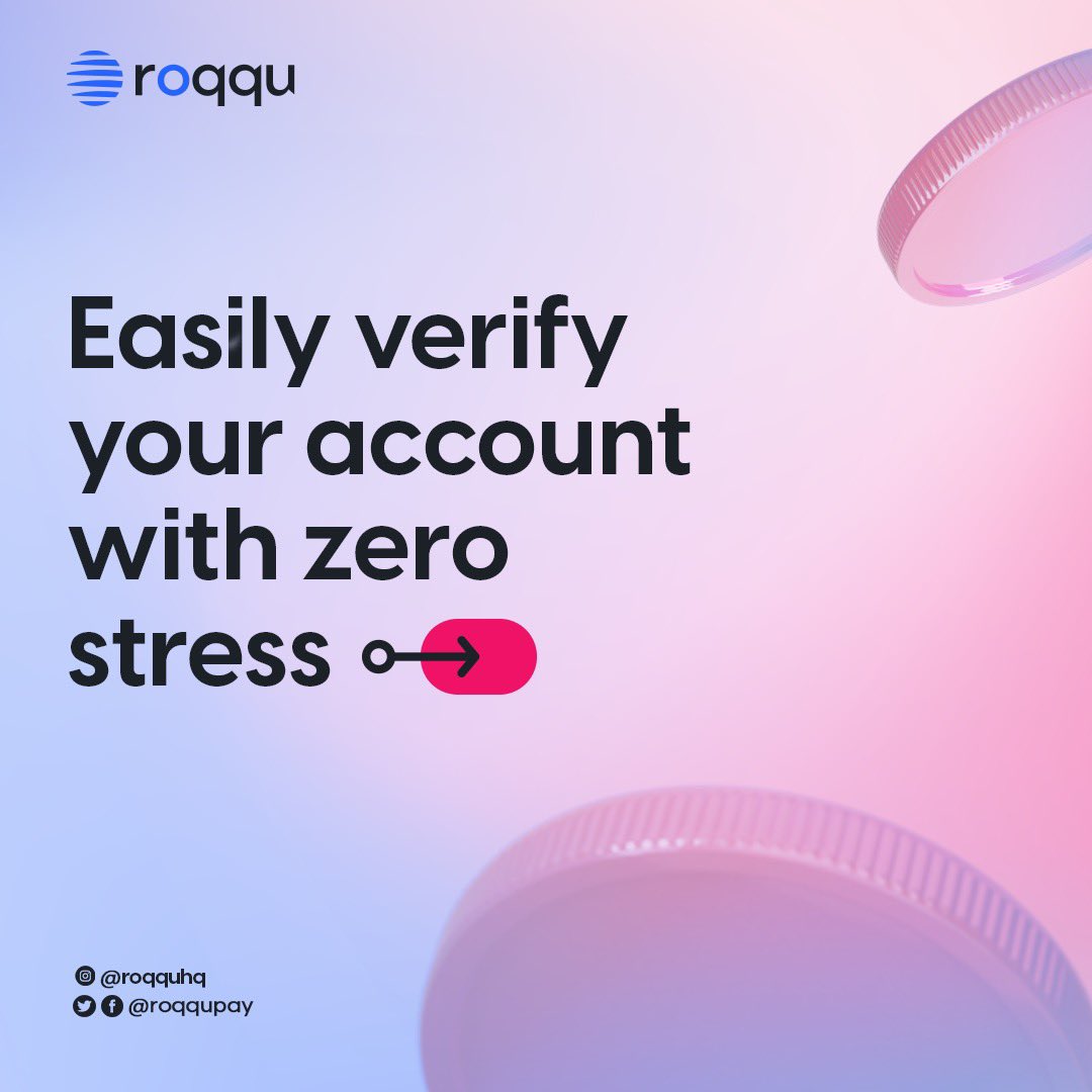 roqqupay's tweet image. Introducing the new virtual NIN, you can easily verify your account with zero stress.

Below 👇🏾 are easy steps on how to verify your NIN on Roqqu using the virtually generated NIN.

#roqqudeyforyou #accountverification #vNIN