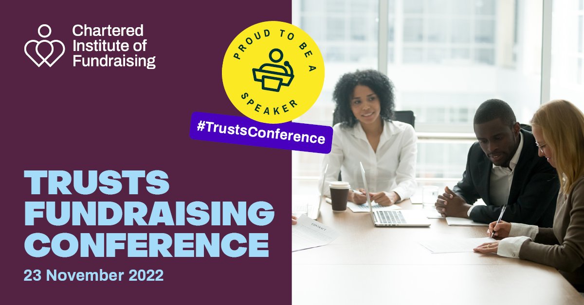 I’m delighted to be speaking @CIOFTweets #TrustsConference. Join myself and other sector experts in Birmingham on 23 November to learn more about developing clear strategies and current Trust trends. Book your tickets here: ciof.org.uk/trusts2022 @NonprofitAdvice