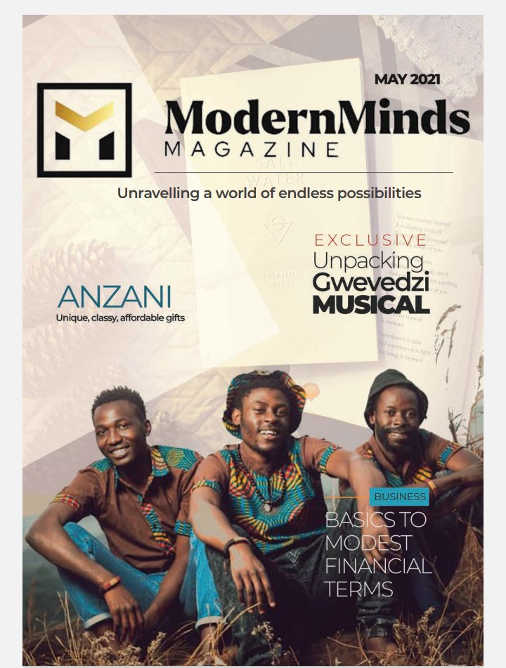 mrmodernminds's tweet photo. We are #ModernMindsMagazine 
#Growth
A new generation of rising artists in Zimbabwe is breaking conventional boundaries &amp; providing a new perspective of the African Music. The #May2021 Edition celebrated the work that #GwevedziMusicGroup is doing in Zim &amp; Africa Music Industry. https://t.co/We3u00pqqT