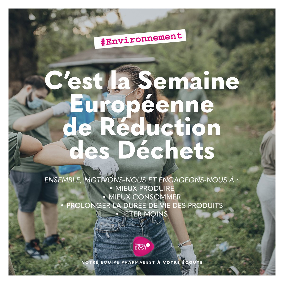 pharmabest_corp's tweet photo. #environnement
Des petits gestes pour la planète.
Les produits #Pharmascience, ont été conçus avec des emballages plus économes : suppression des notices et inscription des informations directement sur les produits.
Et vous ? Qu'êtes-vous prêt à faire pour réduire vos déchets ? https://t.co/sup7EoLmV8