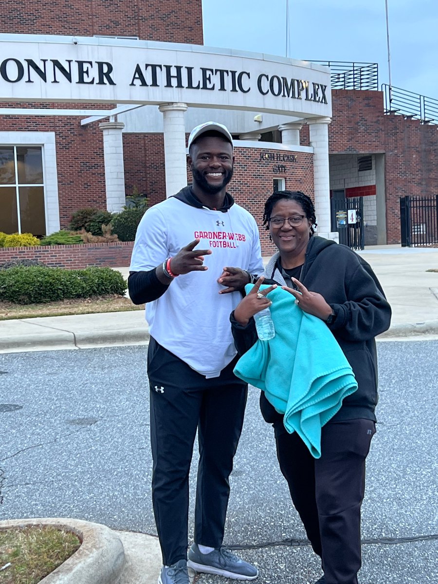 TeraWilson2's tweet photo. Yes sir Coach @jirehwilson3 
@GWUFootball Congratulations! 
#lettheplayoffsbegin🏈 @jackwilmedia https://t.co/fxKJ6S8EcU