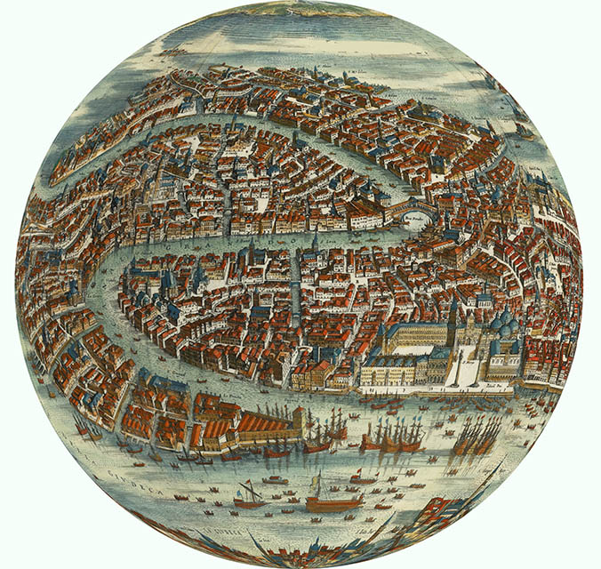Thanks <a href="/KathyBurke/">Kath 💙🙀🇪🇺✊🏾</a> I'm a globe maker.I make globes using historic city maps. Here's London and Venice