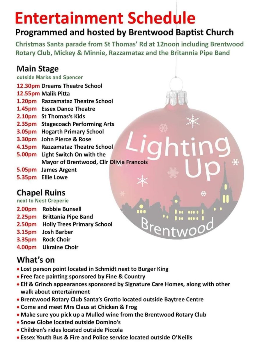 BunsellRobbie's tweet photo. This Saturday Come and see me perform 2pm Church ruins #brentwood #lightswitchon @bwdlightingup @LoveFoodBK  @tweetbrentwood https://t.co/gzXjGgmU0k