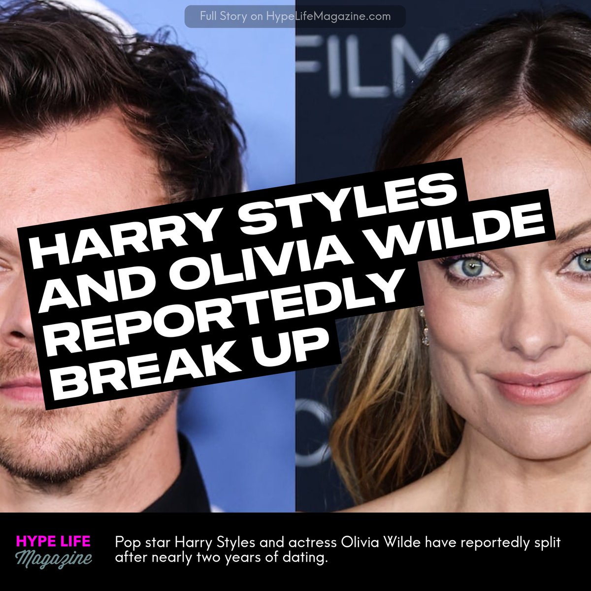 #HarryStyles And #OliviaWilde Reportedly Break Up After Nearly 2 Years

View: hypelifemagazine.com/HarryStylesOli…