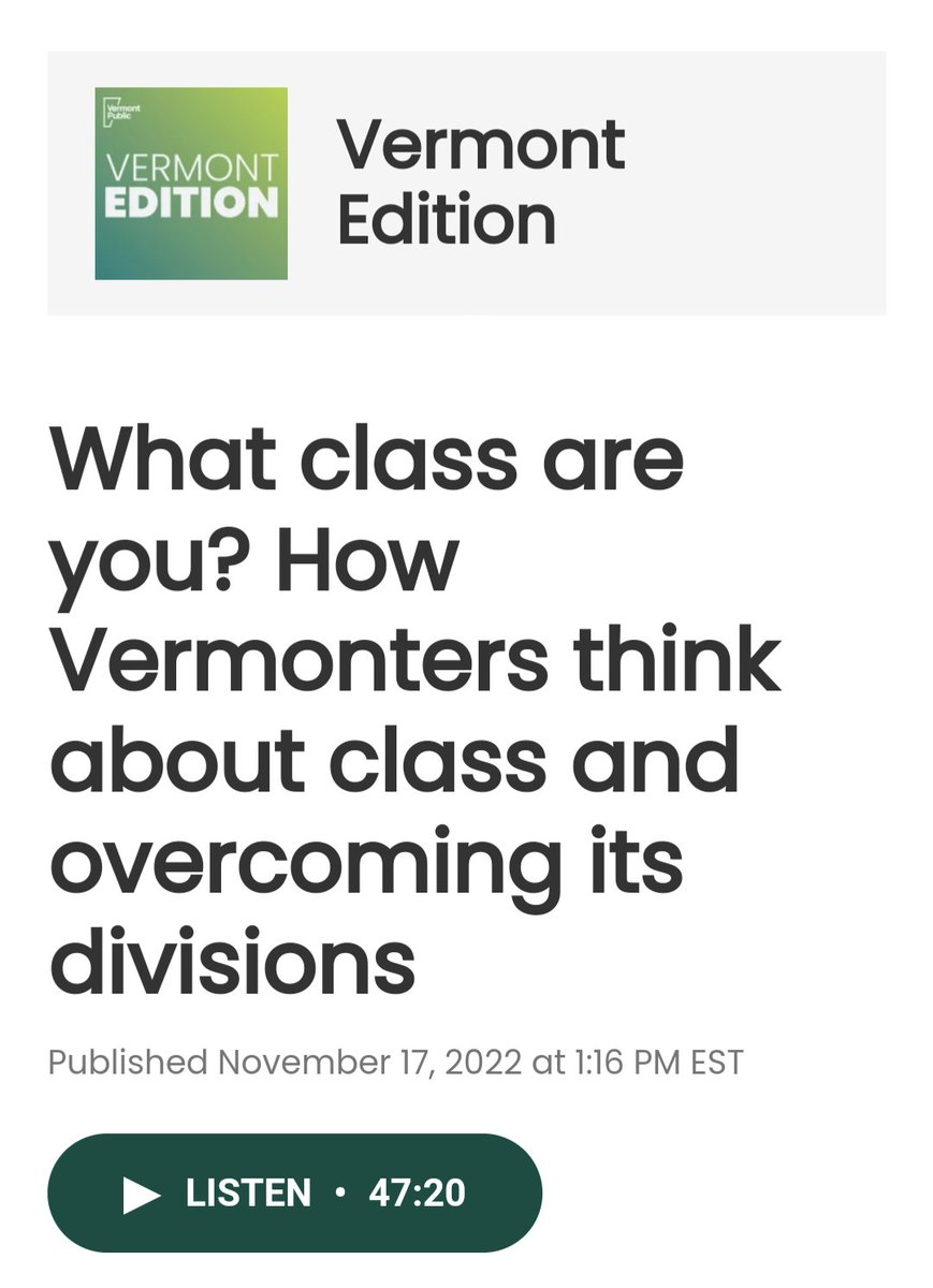 VermontPBR's tweet photo. No definition, no methodology, just NPR pondering. Amateur cultural anthropology for people who've never read a serious book in their lives. https://t.co/UZYjtkwJE6