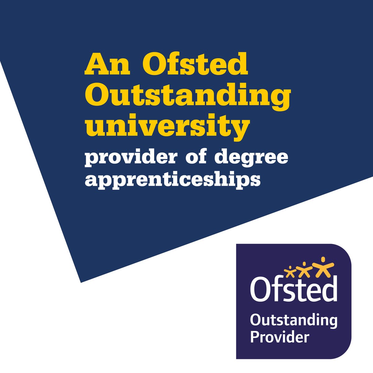 We’re #mcrmetproud to be recognised as ‘Outstanding’ for our degree apprenticeships against Ofsted’s new Education Inspection Framework.

📰 Read more: ow.ly/X6ax50LJr8f