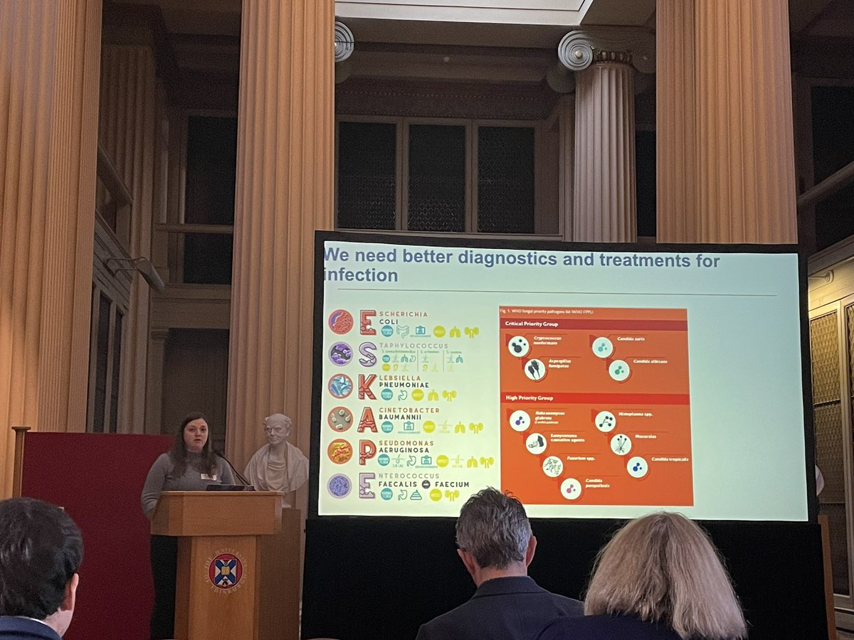 KaylaWang 王崟淼 (@kaylaw_ym_) on Twitter photo Exciting to have Beth Mills talking about her work: Harnessing the power of light to detect and treat bacteria: a dual imaging-photodynamic therapy approach
<a href="/EdiAMR/">Edinburgh AMR Forum</a>
<a href="/edin_EID/">Edinburgh Infectious Diseases</a>
<a href="/EdinburghUni/">The University of Edinburgh</a>
<a href="/jrossfitz/">Ross Fitzgerald</a>
<a href="/BachmannTill/">Till Bachmann</a>
<a href="/Marissa_Millar/">Marissa Millar</a>
#AMR
#diganostics
#WAAW Exciting to have Beth Mills talking about her work: Harnessing the power of light to detect and treat bacteria: a dual imaging-photodynamic therapy approach
<a href="/EdiAMR/">Edinburgh AMR Forum</a>
<a href="/edin_EID/">Edinburgh Infectious Diseases</a>
<a href="/EdinburghUni/">The University of Edinburgh</a>
<a href="/jrossfitz/">Ross Fitzgerald</a>
<a href="/BachmannTill/">Till Bachmann</a>
<a href="/Marissa_Millar/">Marissa Millar</a>
#AMR
#diganostics
#WAAW