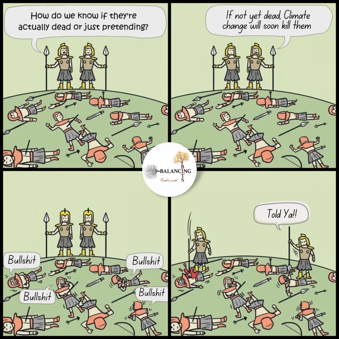 Told Ya!! :)
#LiveConsciously #balancingbits #teambb #cimatechange #meme #climatechangeisreal #trending #trendingnow #environment