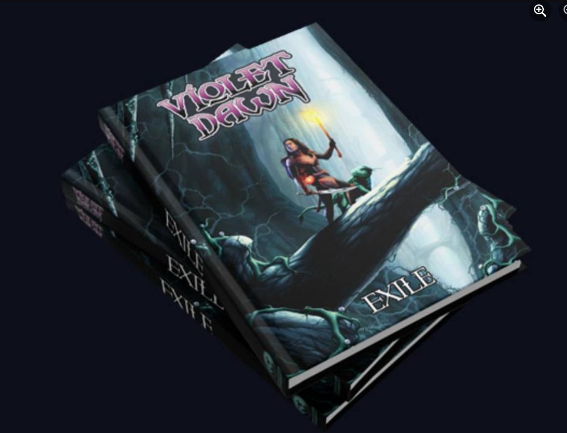 La campagne se termine vendredi et nous sommes à 66% de l'objectif de financement; Pour participer et recevoir votre propre copie de l'Aube Violette, c'est ici:  kickstarter.com/projects/waywa…