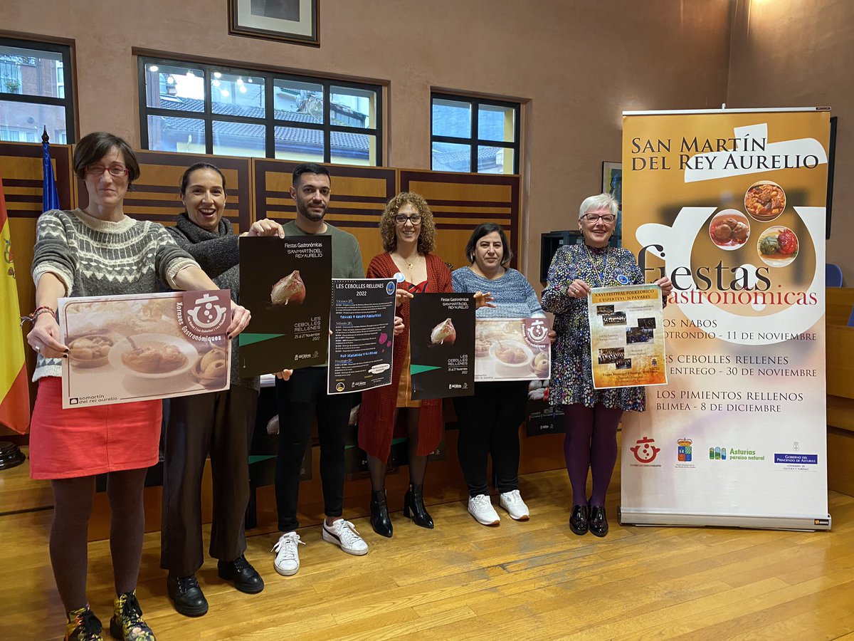 SanMartin_ayto's tweet photo. ¡¡📣 Presentación en el Ayuntamiento de las Fiestas #Gastronómicas de Les #Cebolles!!🧅🧅 https://t.co/O1MPaBsBbr
