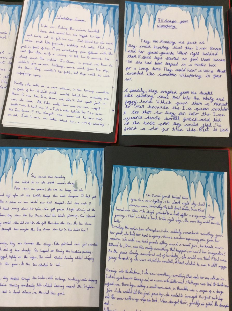 MeadatHilperton's tweet photo. Wow! Y5 and 6 Hedgehogs' missing chapters (inspired by @moontrug 's Sky Song) are amazing! https://t.co/oqxUgRK6JI