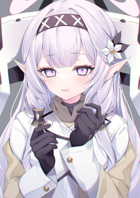 天才清楚系病弱美少女ハッカーの明星ヒマリちゃん!!!!! #ブルアカ 