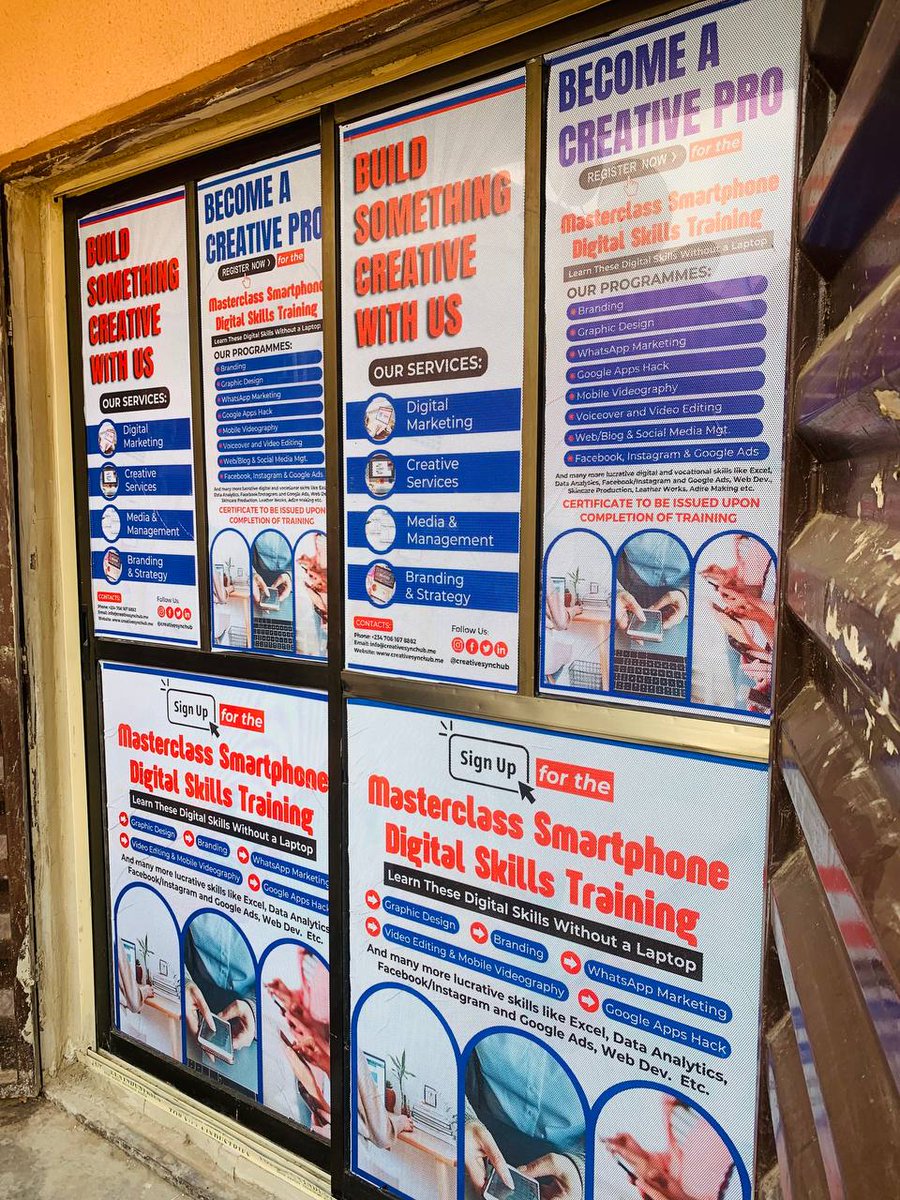 ayoyimika__'s tweet image. We have a startup, we've been teaching and training young people online since COVID but we decided to start going to communities and teach underprivileged individuals Digital Skills, we ve an office in Ogbomoso, Oyo State. We're having a free physical training soon on Smartphone