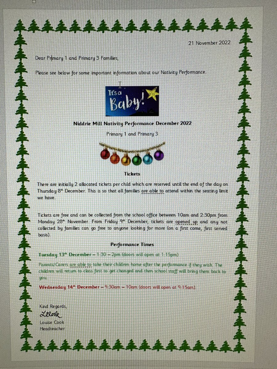 Louise Cook (@louisecooknmps) on Twitter photo Primary 1 and Primary 3 <a href="/NiddrieMillPS/">Niddrie Mill</a> families - look out for a letter in your child’s bag today about our Nativity! 🌟🎄🥰<a href="/MissQuarrie/">MissMacQuarrie</a> <a href="/MissGor59475025/">Miss Gordon</a> <a href="/MissHowat/">Miss Howat</a> <a href="/MrFuentesNMPS/">Not in use</a> <a href="/MrsM_NMPS/">Cheryl Miller</a> <a href="/NiddriemillP3b/">Mark Charlton</a> Primary 1 and Primary 3 <a href="/NiddrieMillPS/">Niddrie Mill</a> families - look out for a letter in your child’s bag today about our Nativity! 🌟🎄🥰<a href="/MissQuarrie/">MissMacQuarrie</a> <a href="/MissGor59475025/">Miss Gordon</a> <a href="/MissHowat/">Miss Howat</a> <a href="/MrFuentesNMPS/">Not in use</a> <a href="/MrsM_NMPS/">Cheryl Miller</a> <a href="/NiddriemillP3b/">Mark Charlton</a>