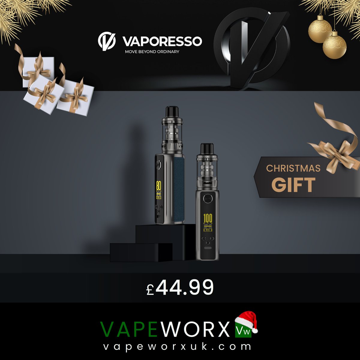 Vaporesso Target 100 @ vapeworxuk

Christmas gift idea

vapeworxuk.com/product/vapore…

vapeworxuk.com

#Vaporesso
#Target100
#christmasgiftideas