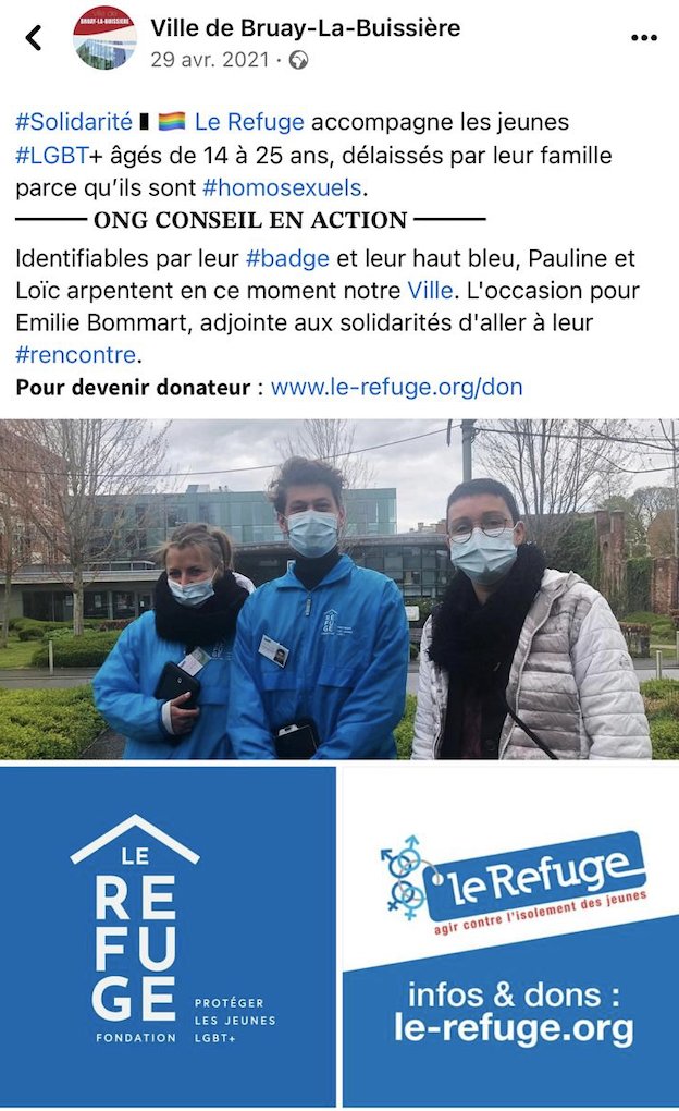 Pour rappel, un post du compte FB de la Fondation <a href="/lerefuge/">Fondation Le Refuge</a> de 2021 titré "<a href="/ONGConseilFr/">ONG Conseil France</a> EN ACTION" montre bien que le fait de nier l'existence de ces missions de #collecte #F2F est une impasse, voire une imposture chers @sophiedelannoy5, <a href="/MargaineC/">Margaine Christophe</a> &amp; <a href="/RemyRego/">Rémy Rego</a> <a href="/Courdescomptes/">Cour des comptes</a>