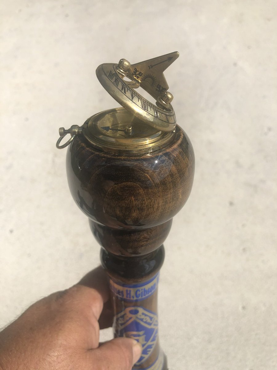 mikegray2003's tweet photo. My first ever Smart Cane build was for the MWPGM of GL of Kentucky #Freemasonry always looking to the East… https://t.co/LpIDM6WTsR