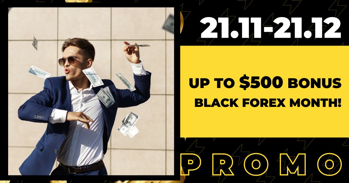 Black #Forex Month! You can get up to $500! ⚡

Get more money by launching #campaigns with CPL Forex #Offer! Don't limit yourself to just #BlackFriday — you will have 30 days to do it! 

More about #promo 👉 bit.ly/3EOmTkA

Let Black Forex Month begin now!