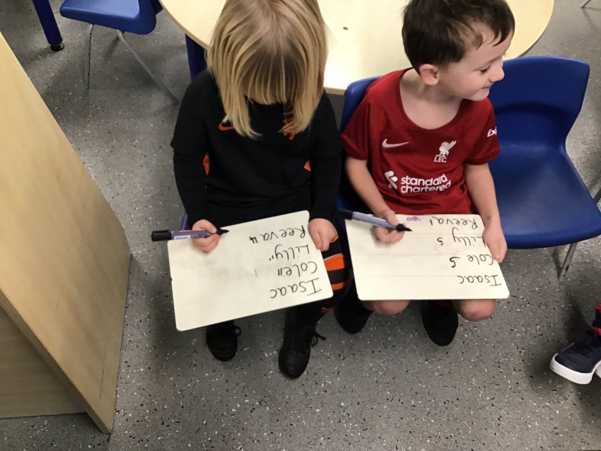 Reception had a great skittles competition in Maths, a great way to apply our number bonds and record scores!