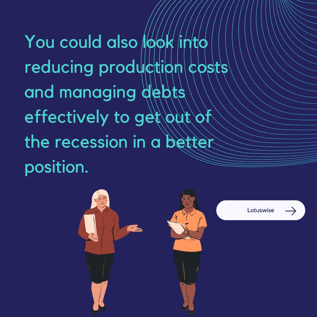 Lotuswise's tweet photo. Is recession getting your business down? Here's what you can do!

For more info, check out our website https://t.co/P9ES6vxmnu https://t.co/WIqGQOQEu6