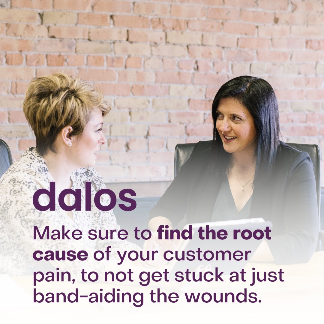 dalosapp's tweet photo. Make sure to find the root cause of your customer pain, to not get stuck at just band-aiding the wounds.
Finding the root cause of the problem is a prerequisite to a long-term solution.
Follow us for more. ๐
https://t.co/sNthpxO5VG
#dalos #cs #assetmanagement #b2bsaas #aidc https://t.co/0THZhGR0em