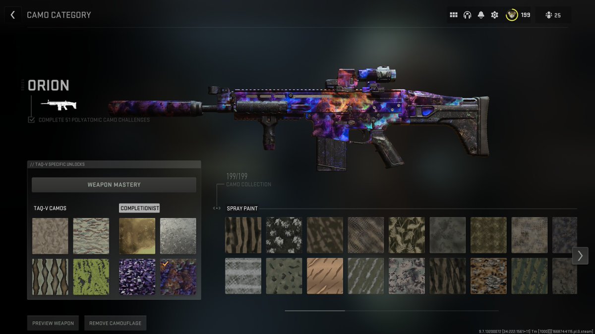 Strykeric's tweet photo. Orion! #MW2 https://t.co/in1IpbwPCB