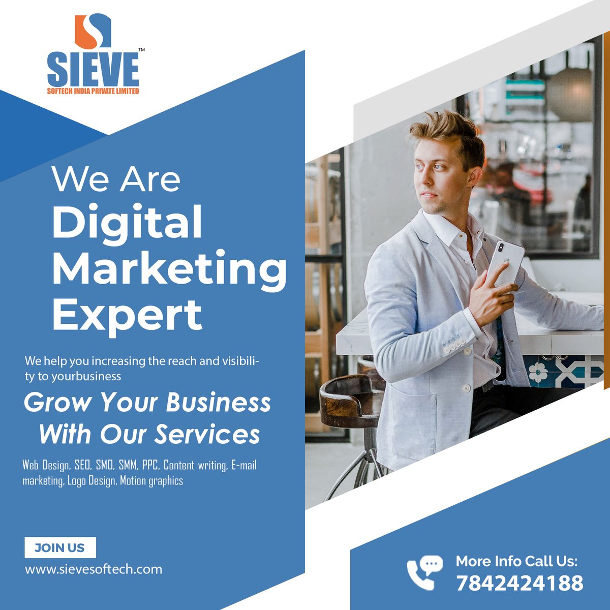 Sievesoftech1's tweet photo. Digital Marketing is a game changer for your Business.
The right marketing Approach will help you reach your desired customers
we provide complete solutions for your business digital marketing needs
Contact us for more details : 7816031373
#socialmediamarketing #SEO https://t.co/oW47TQovG9