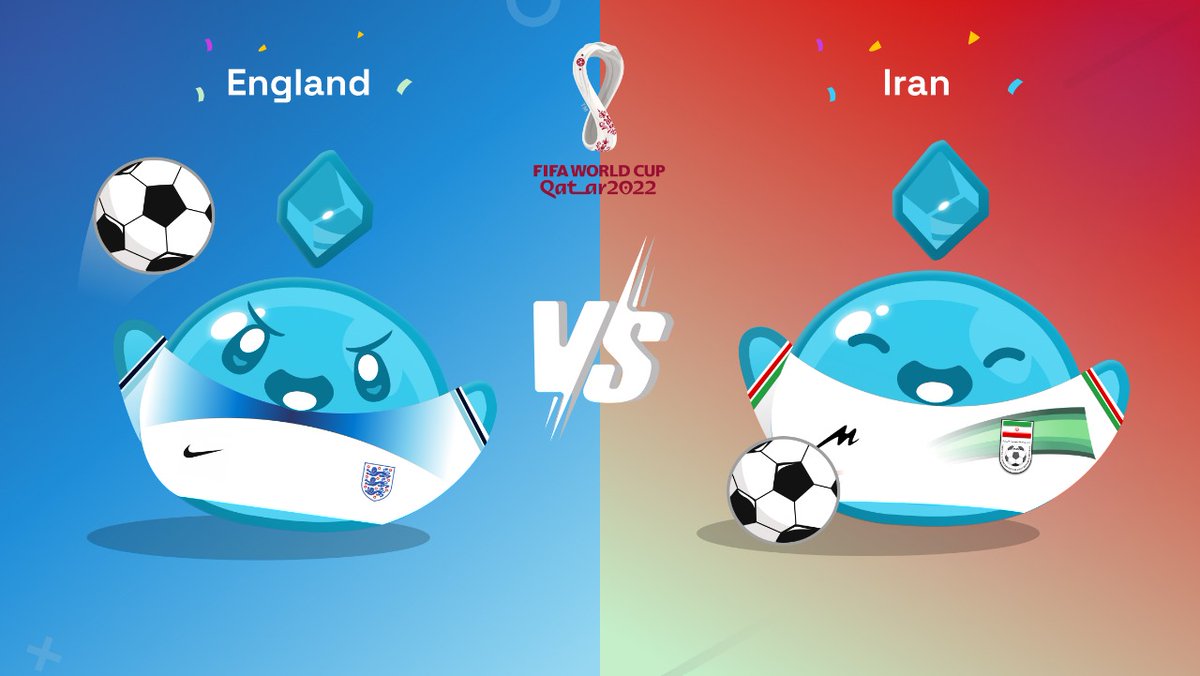 poinswap's tweet photo. Its time for the #FIFAWorldCup quiz and get a chance to win presale package worth $99 for 1 winner!

Who do you think will win between #England &amp; #Iran? 
1. Submit your answer on this tweet
2. RT
3. Follow @poinswap
4. Join our Crew3:https://t.co/YCw6UfLA4R
5. Enjoy the game! https://t.co/Jsp3imXqZo