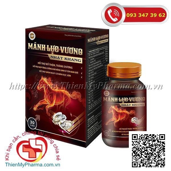 MÃNH LỰC VƯƠNG | Hỗ trợ bổ thận, tráng dương, giúp tăng cường sinh lý nam giới

👉 Giá: 💲 390.000 Đ💲

✔ #MãnhLựcVương #Pin #TrángDương 

☎ #Zalo: 093 347 39 62
👉 #ThienMyPharma: thienmypharma.com.vn/manh-luc-vuong… instagr.am/p/ClOKt9lvEb-/