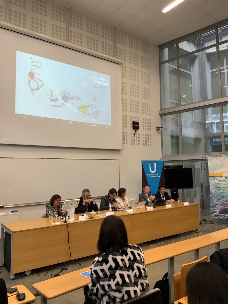 El Sailburu de Educación, <a href="/bildarratz/">Jokin Bildarratz</a>, poniendo en el centro la ciencia y educación para afrontar los grandes retos sociales  #euskampusbordeauxeguna! Eskerrik asko etortzeagatik