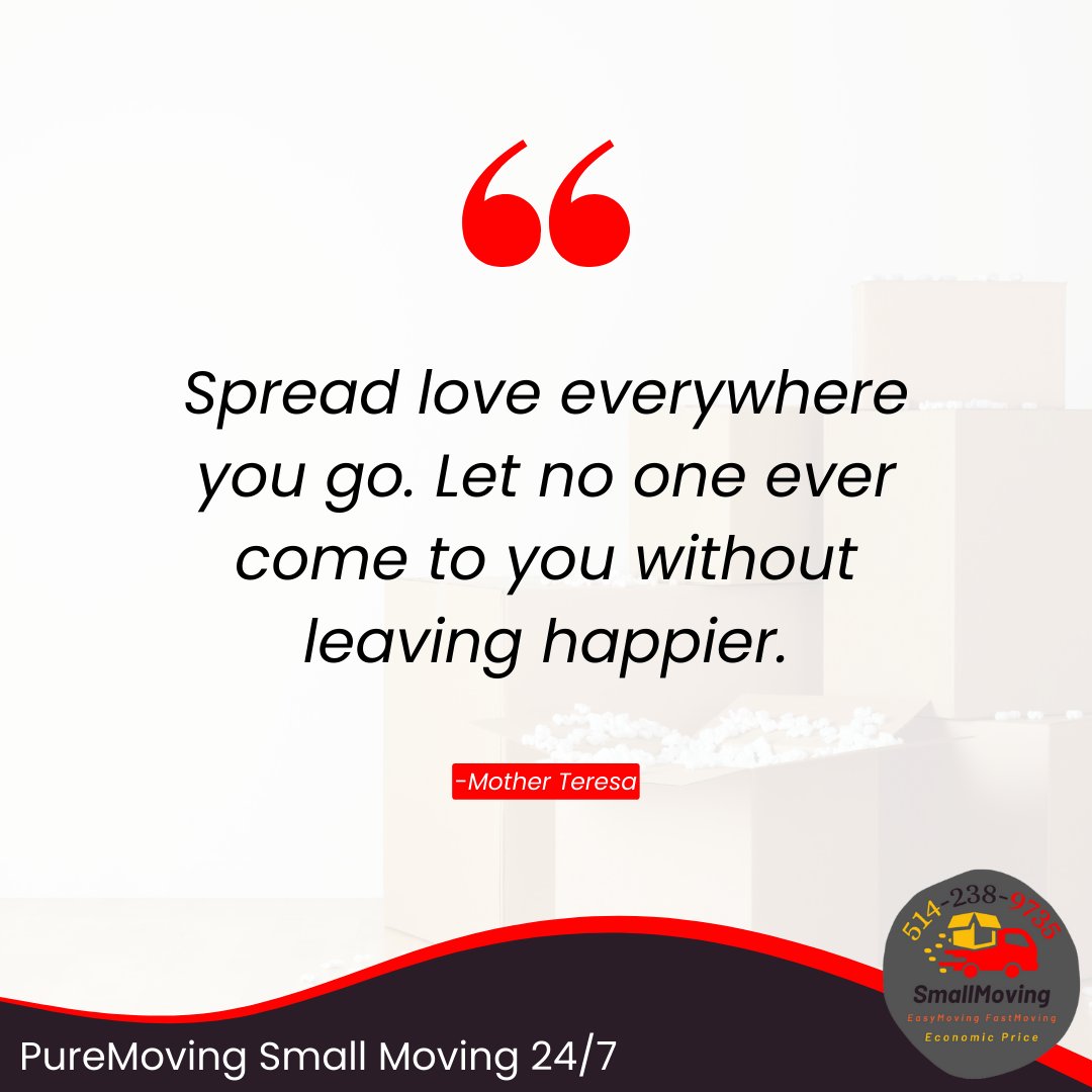 PureMovinginc's tweet photo. Spread love everywhere you go.
#Puremoving #Shiftinghome https://t.co/n5ixW6g3w2