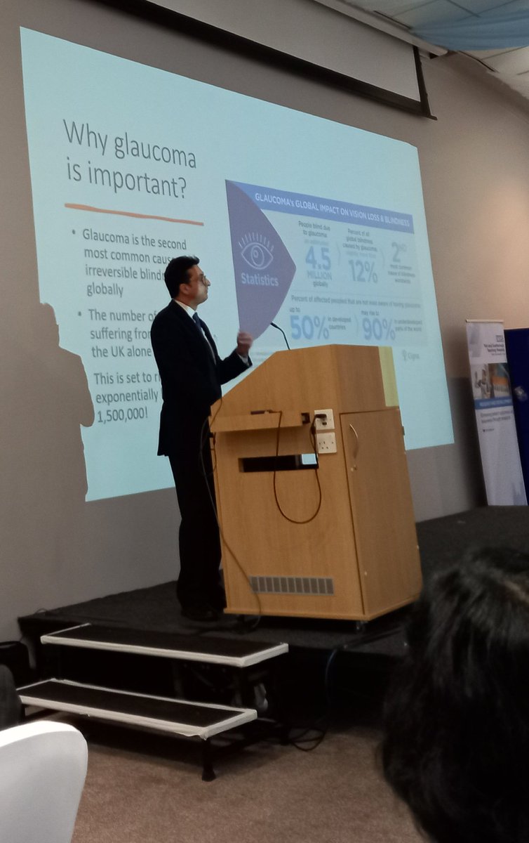 EyeResearchYork's tweet photo. Ending with a great talk by Mr Pouya Alaghband on the advanced in #glaucoma research https://t.co/vhUlVbPi3e
