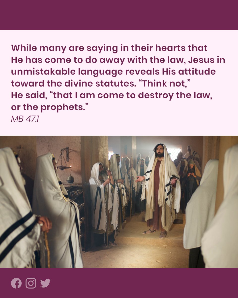 Christ made it clear to those trying to trap Him that He didn’t come to destroy the law but to fulfill it.