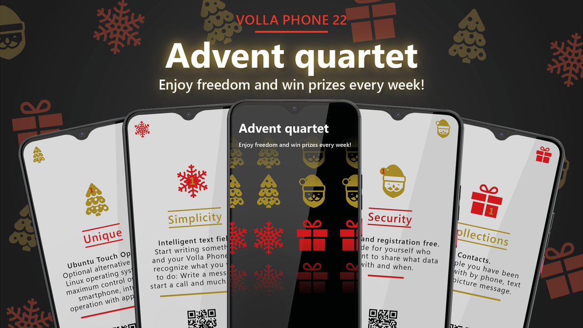 hello_volla's tweet photo. Our great Advent Quartett starts today! Join and win cool prizes - more info at https://t.co/XGwsxmhotU!

#volla #Freedom #simplicity #win #advent22 https://t.co/izbK7ShZW2
