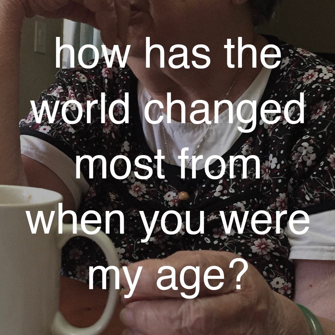 NCpsychassoc's tweet photo. As we get ready to maybe gather with family over the holidays, might we ask some questions of others to learn more about the changes over their lifetime? (Graphic from the #werenotreallystrangers game) #changeisinevitable #mentalhealthmatters #ncpsychological #NCPA #ncpf https://t.co/4gp9nSo3Cq