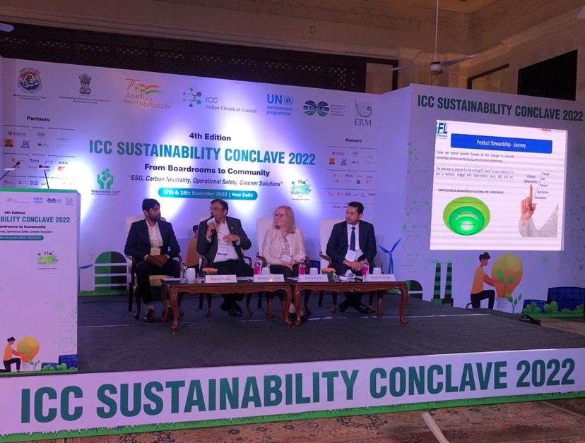 gpcregulatory's tweet photo. Last week GPC attended the 4th Edition of the Indian Chemical Council Sustainability Conclave 2022 that took place in New Delhi, India. We enjoyed taking part in this conference and hope that everybody who attended with us did as well. Thank you for joining us! https://t.co/zbd3pnYCQJ