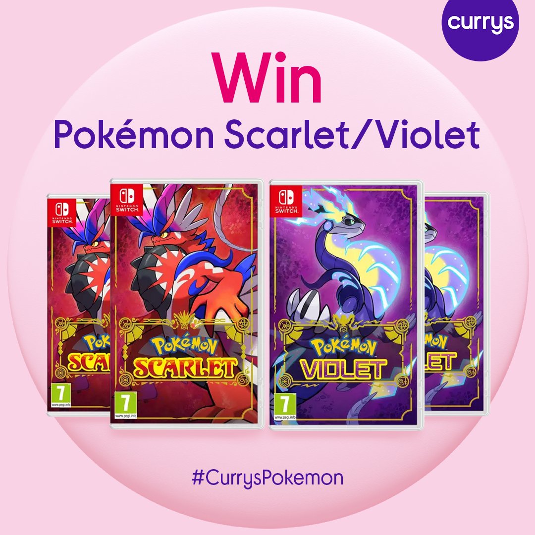 Currys on Twitter "Pokémon Scarlet & Violet is finally here! To