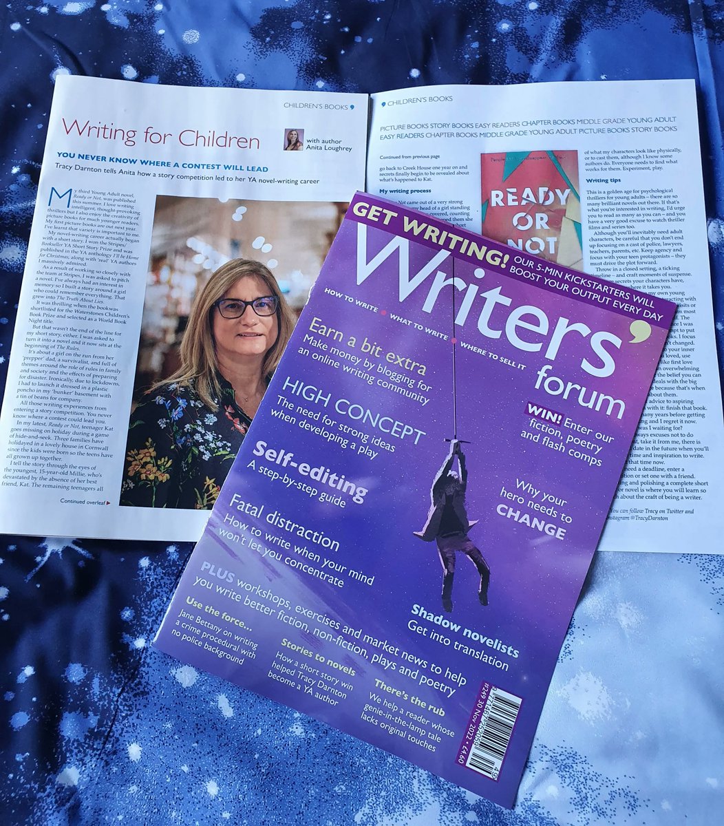 amloughrey's tweet photo. Take a look at my interview with YA author @TracyDarnton. https://t.co/Tt6aqhh8om
@jslwilliamson @Writers_Forum #UKYAHomeBook #TheTruthAboutLies #TheRules #ReadyOrNot #writingcommunity #writingforchildren #writersforum #authorinterview #writingprocess #writingtips https://t.co/zMBqTnz0E9
